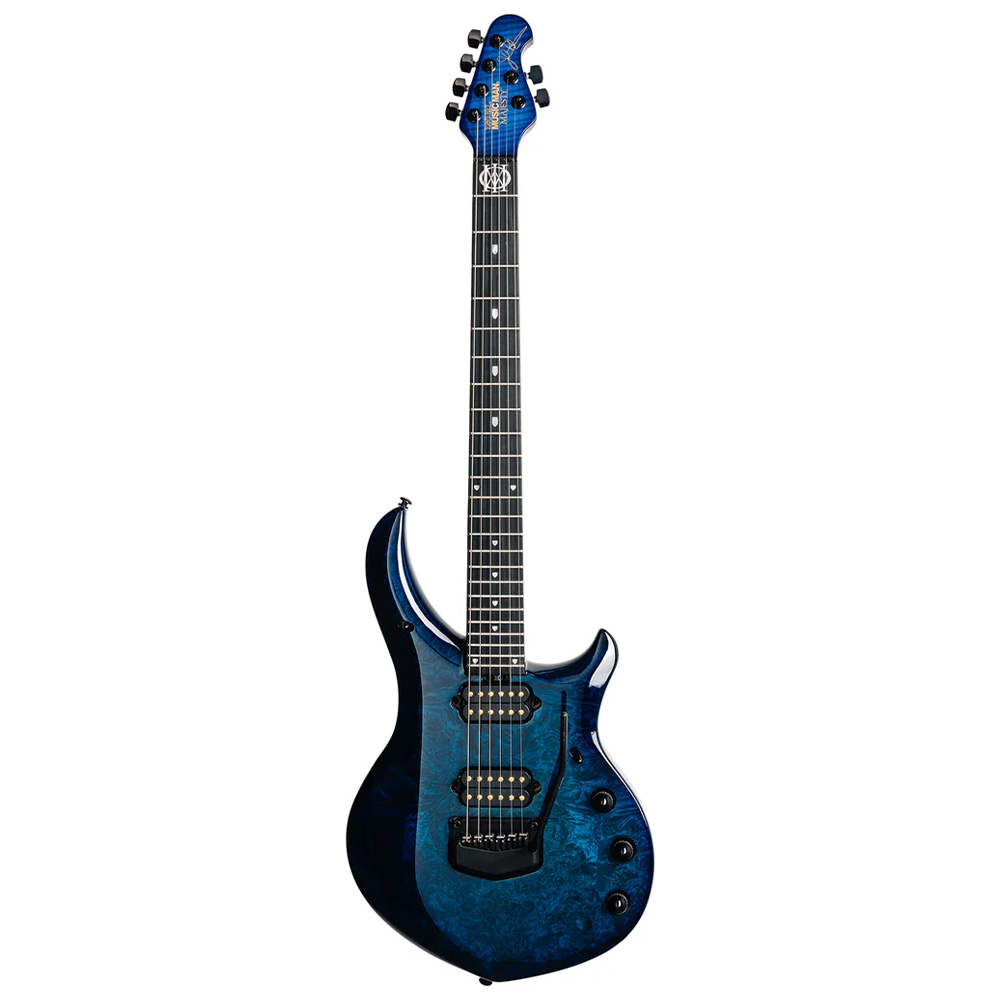 Music Man John Petrucci Majesty 6 Abanoz Klavye Blue Ink Elektro Gitar